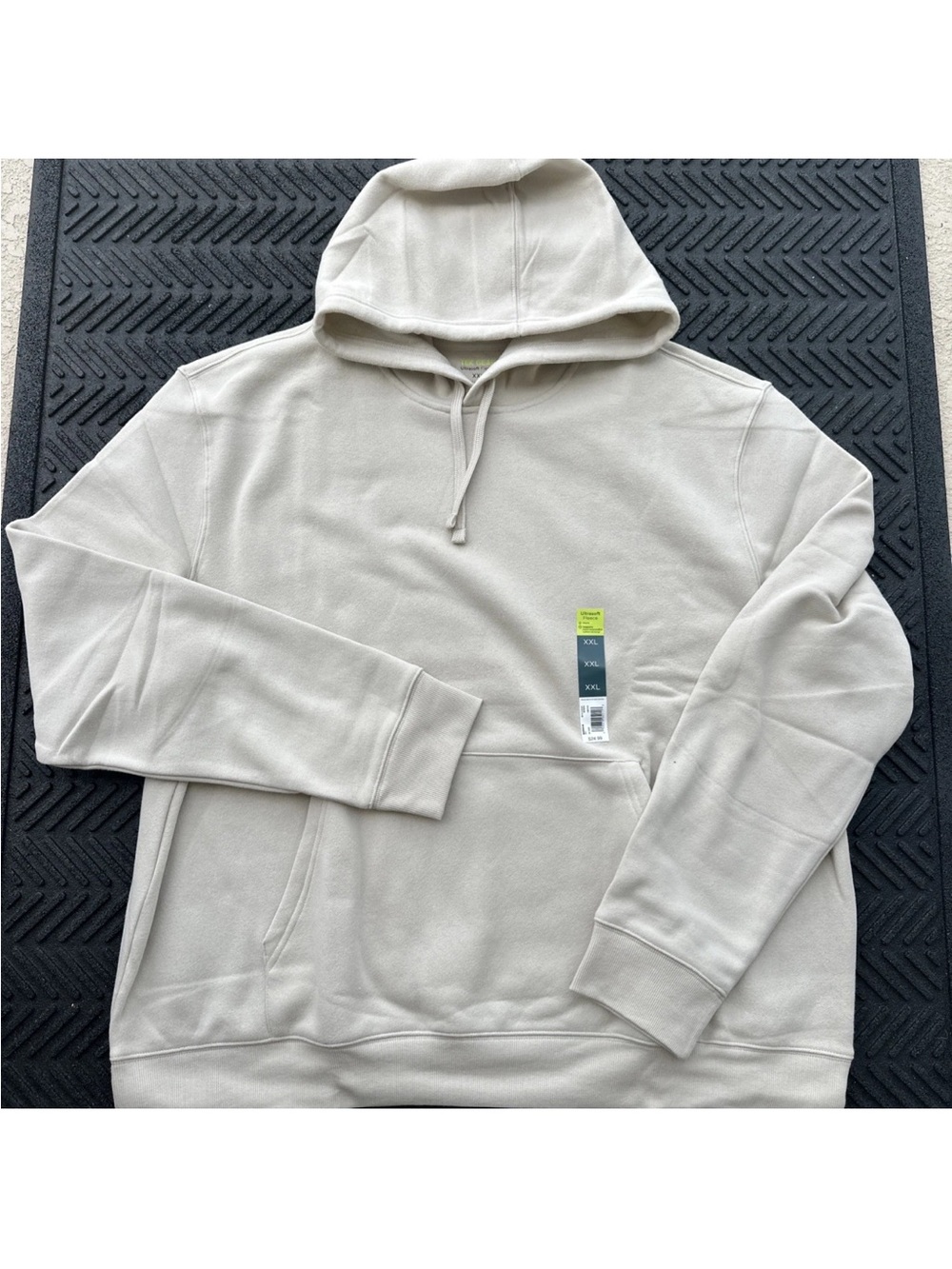 NWT Mens Tek Gear XXL Hoodie Ultrasoft Pit 28 Length 29.5